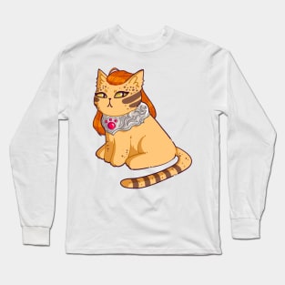 Baldurs Cat 3 - Lae'zel Long Sleeve T-Shirt